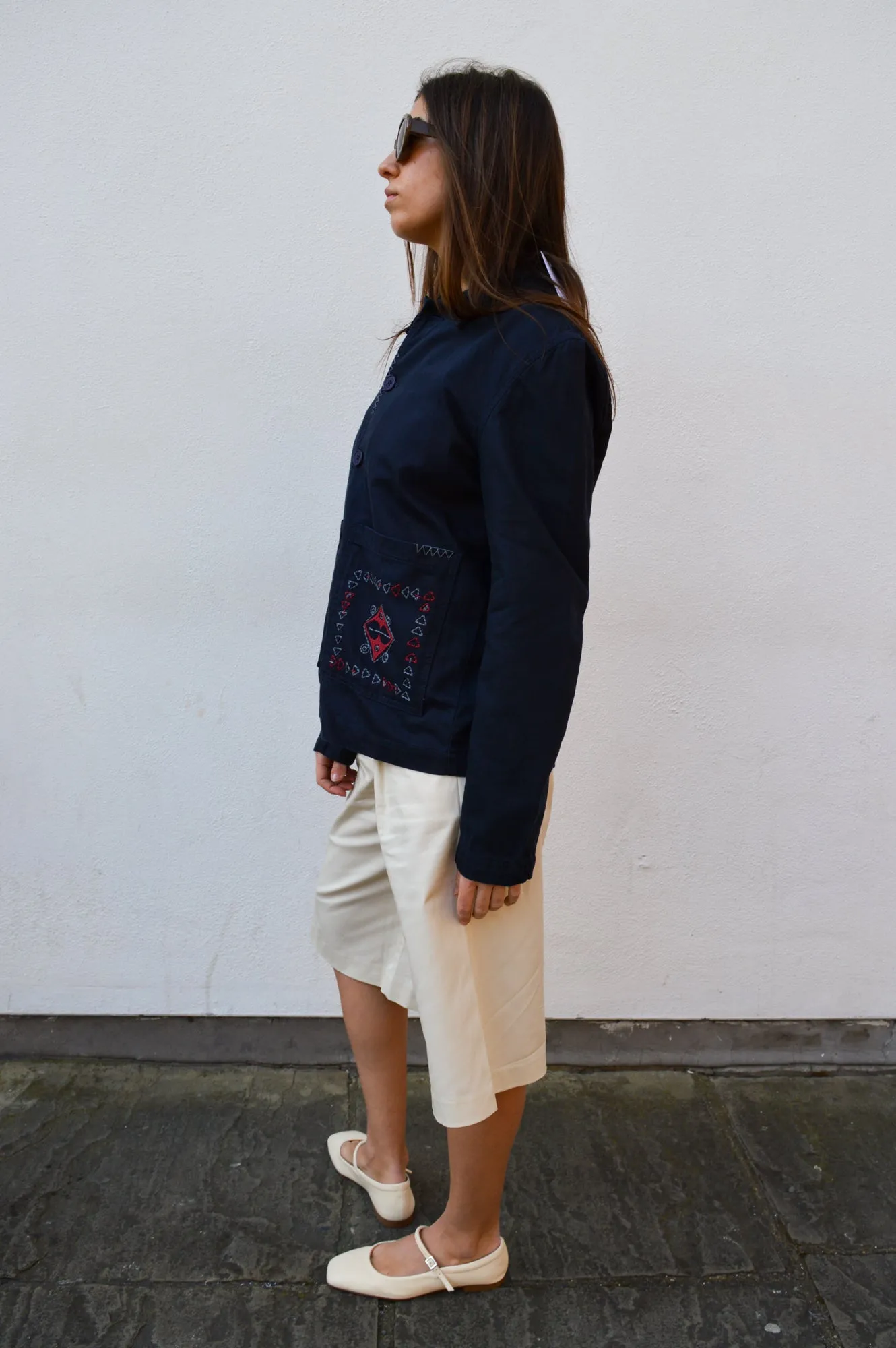 Wax Mews Twill Navy Jacket