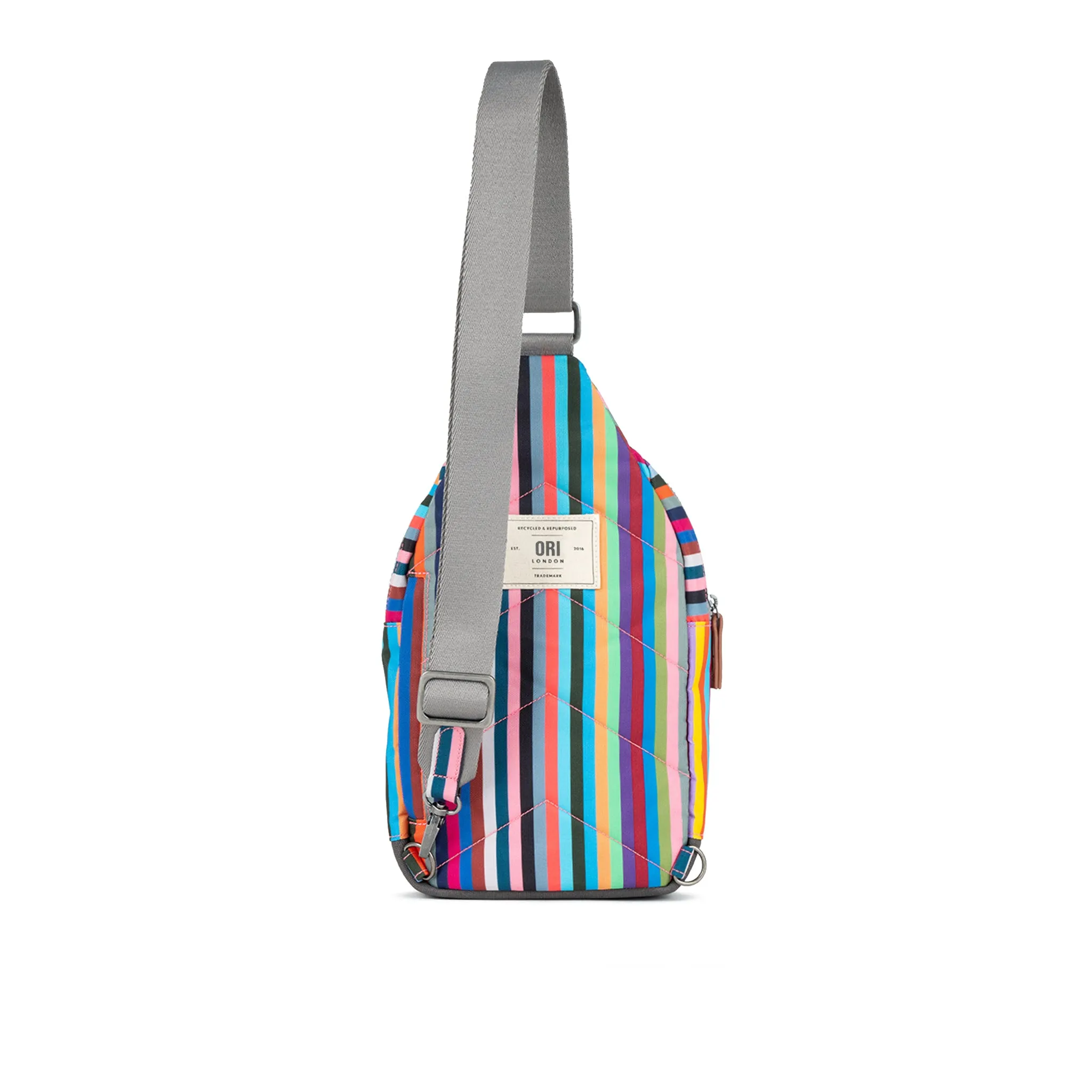 Willesden B Multi Stripe Recycled Canvas