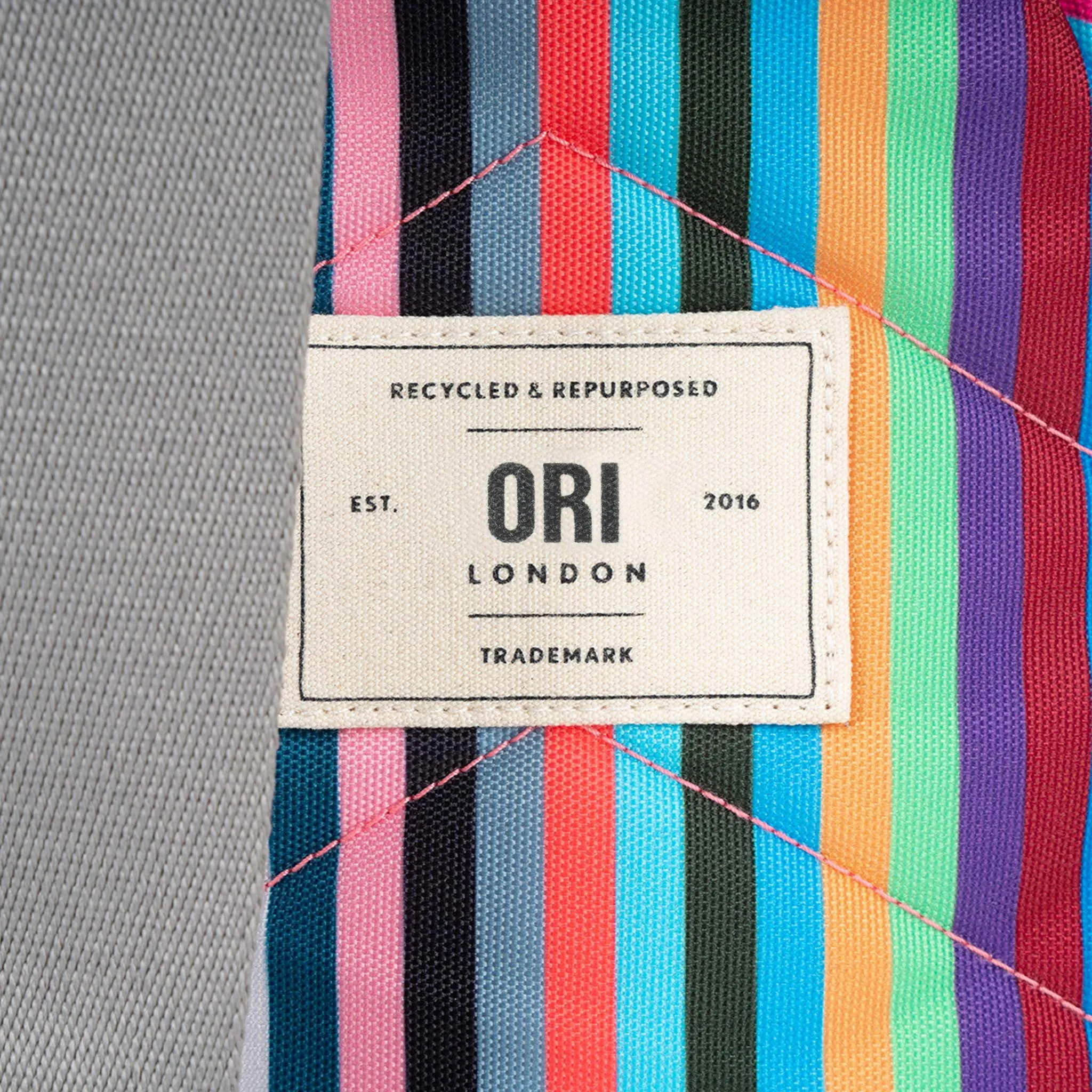 Willesden B Multi Stripe Recycled Canvas